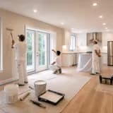 Interior painting and finish work